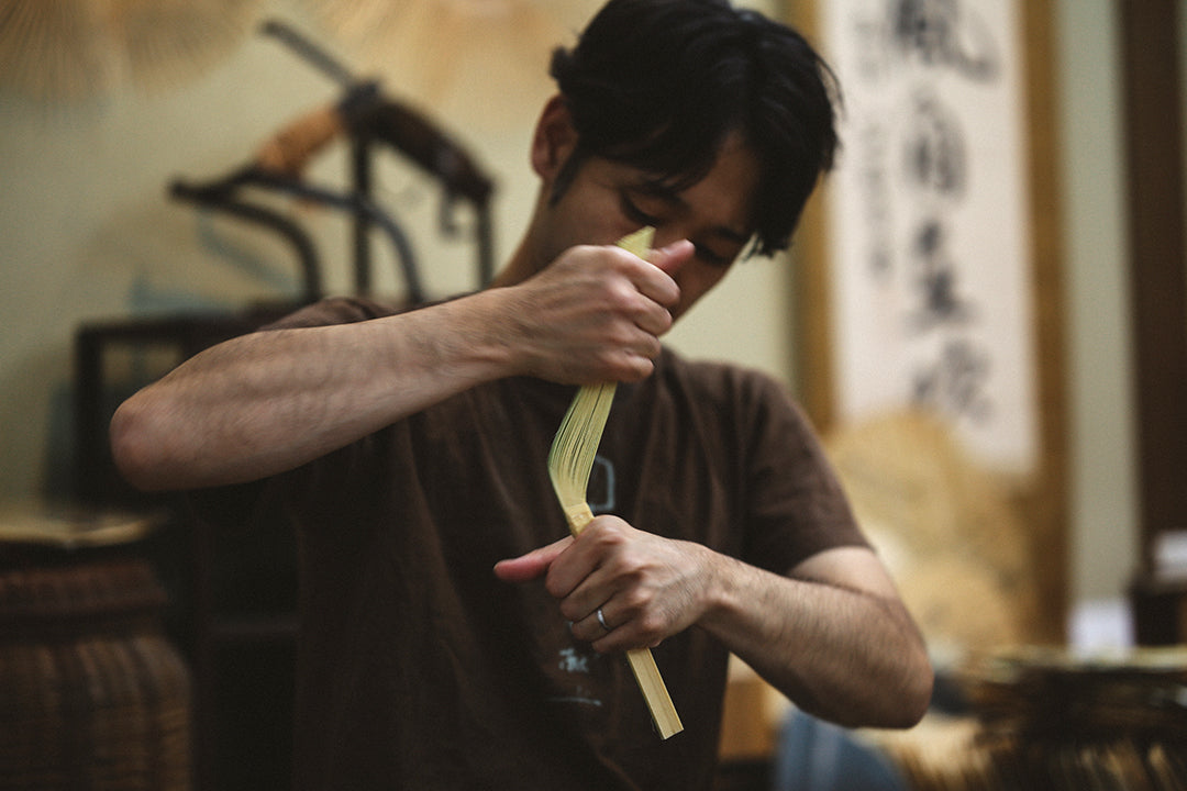 職人の仕事:熊本県「来民団扇」