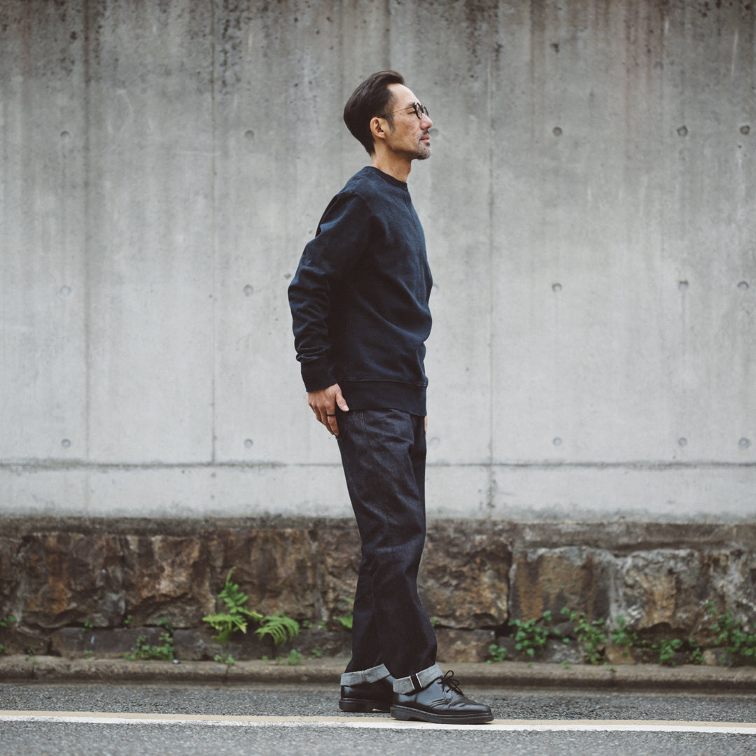AW25 / Limited Edition Col. / 15.5oz "Amami Doro-Zome" Denim Sweat