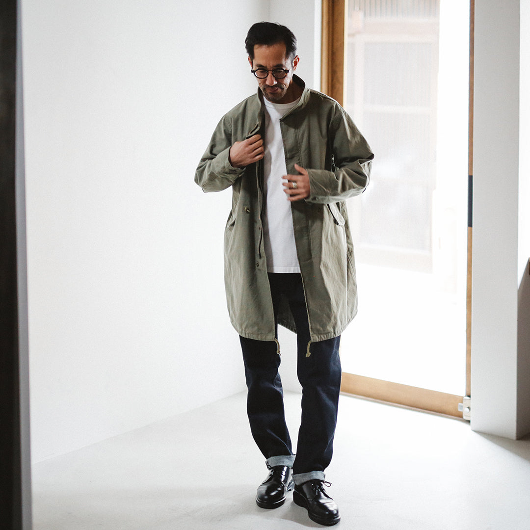 Limited Edition Col. / 8.5oz Okayama Back Satin Mods Coat