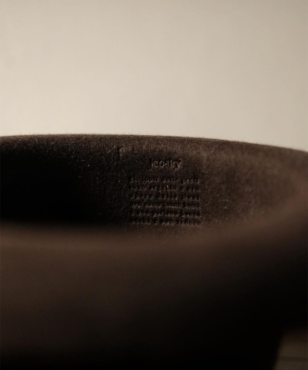 Italian Artisans Col. / Fedora Hat / Rabbit Fur Felt