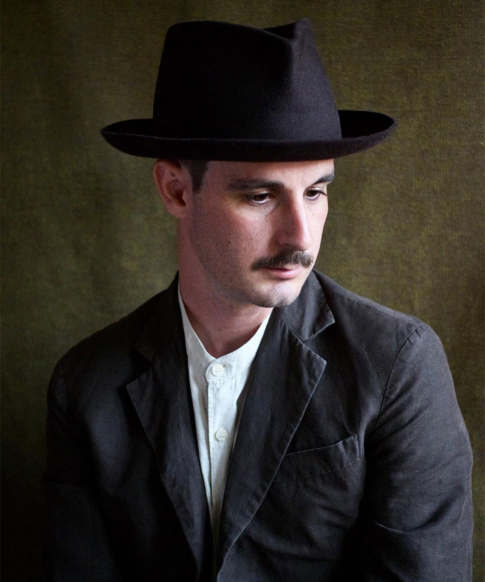 Italian Artisans Col. / Fedora Hat / Rabbit Fur Felt