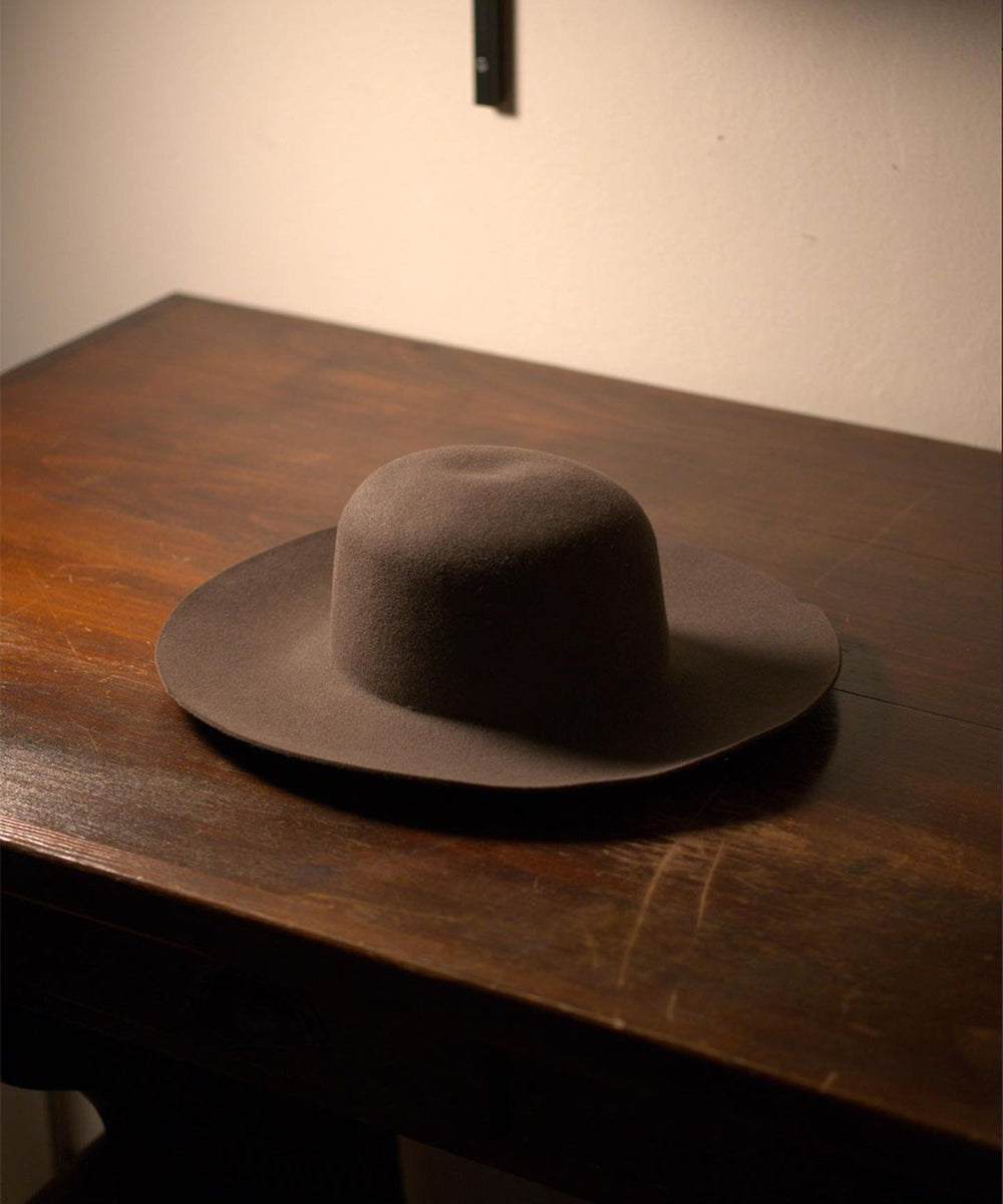 Italian Artisans Col. / Wide Brim Hat / Rabbit Fur Felt