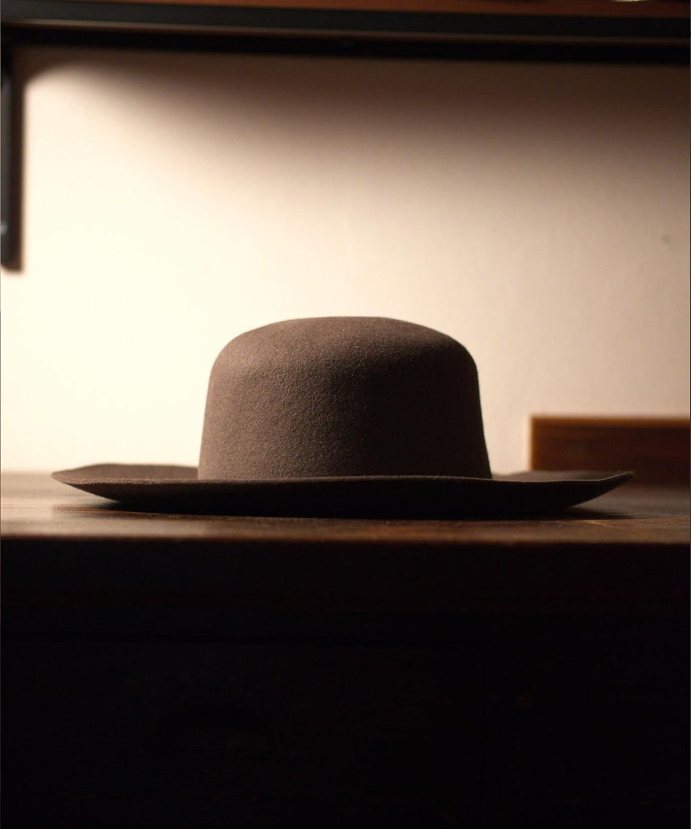 Italian Artisans Col. / Wide Brim Hat / Rabbit Fur Felt