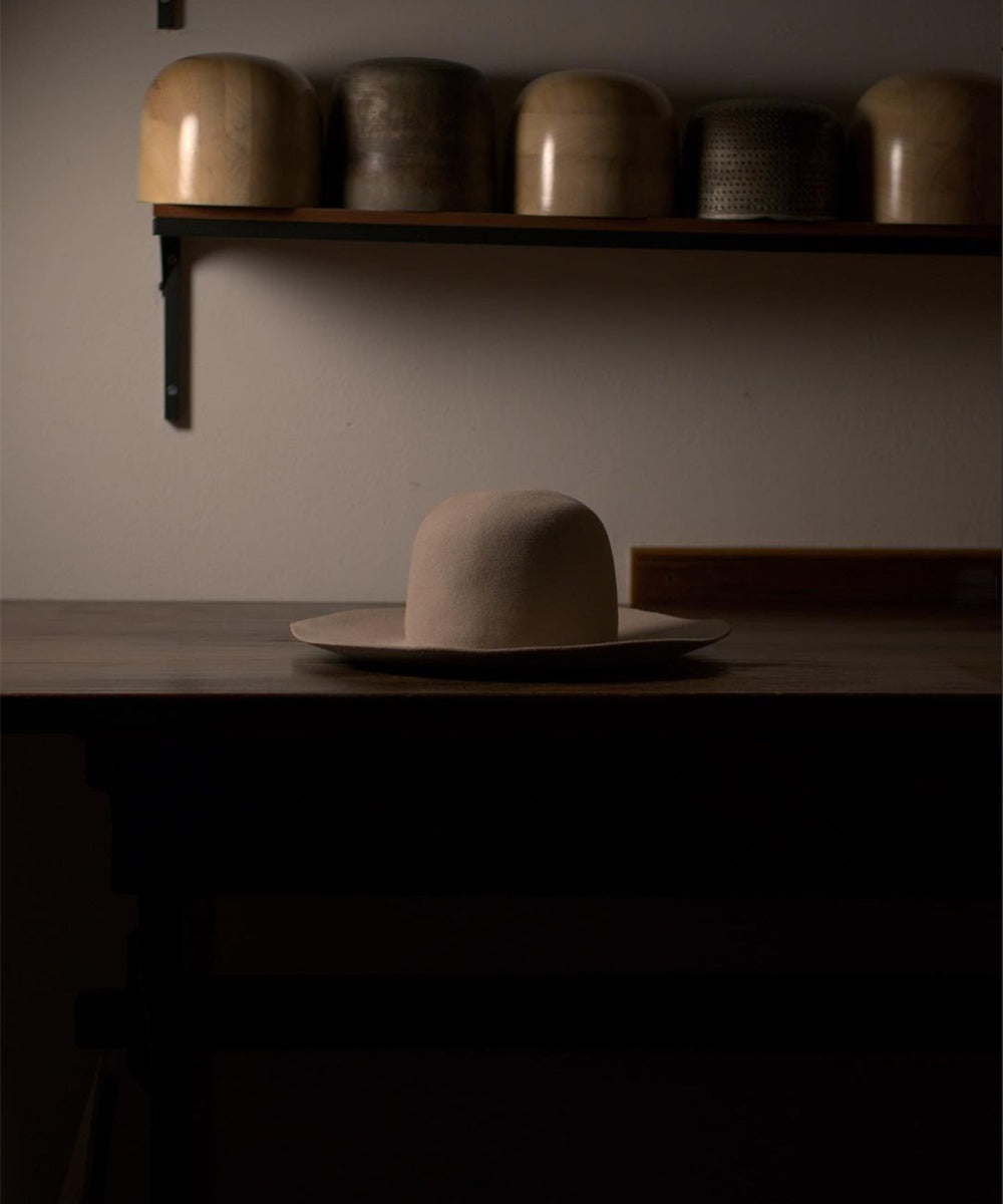 Italian Artisans Col. / Wide Brim Hat / Rabbit Fur Felt