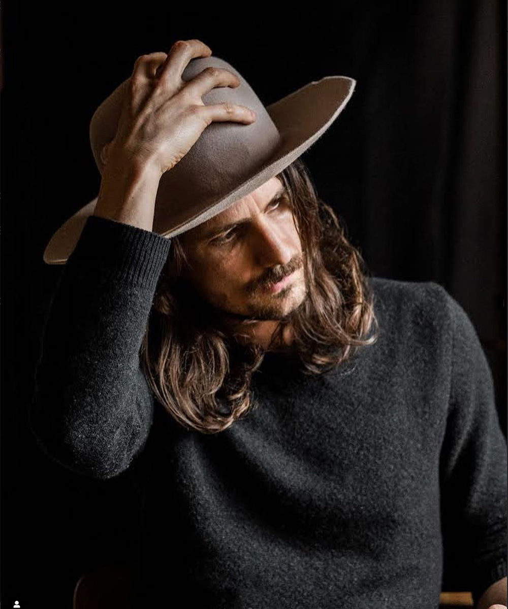 Italian Artisans Col. / Wide Brim Hat / Rabbit Fur Felt