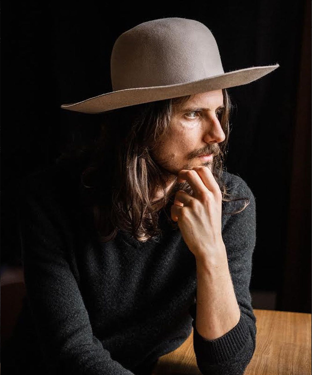 Italian Artisans Col. / Wide Brim Hat / Rabbit Fur Felt