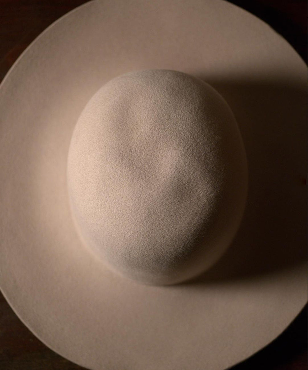 Italian Artisans Col. / Wide Brim Hat / Rabbit Fur Felt