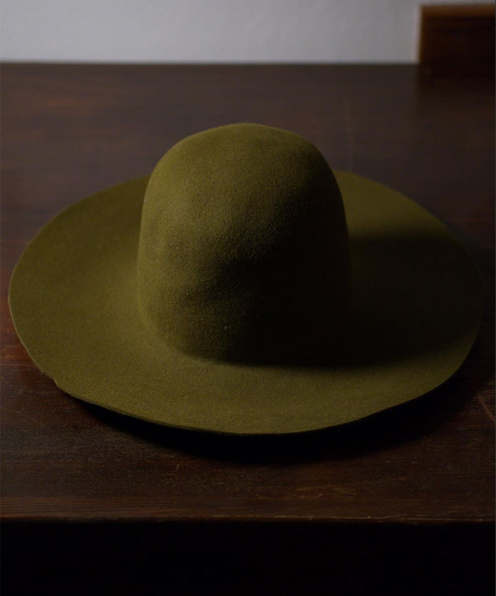Italian Artisans Col. / Wide Brim Hat / Rabbit Fur Felt