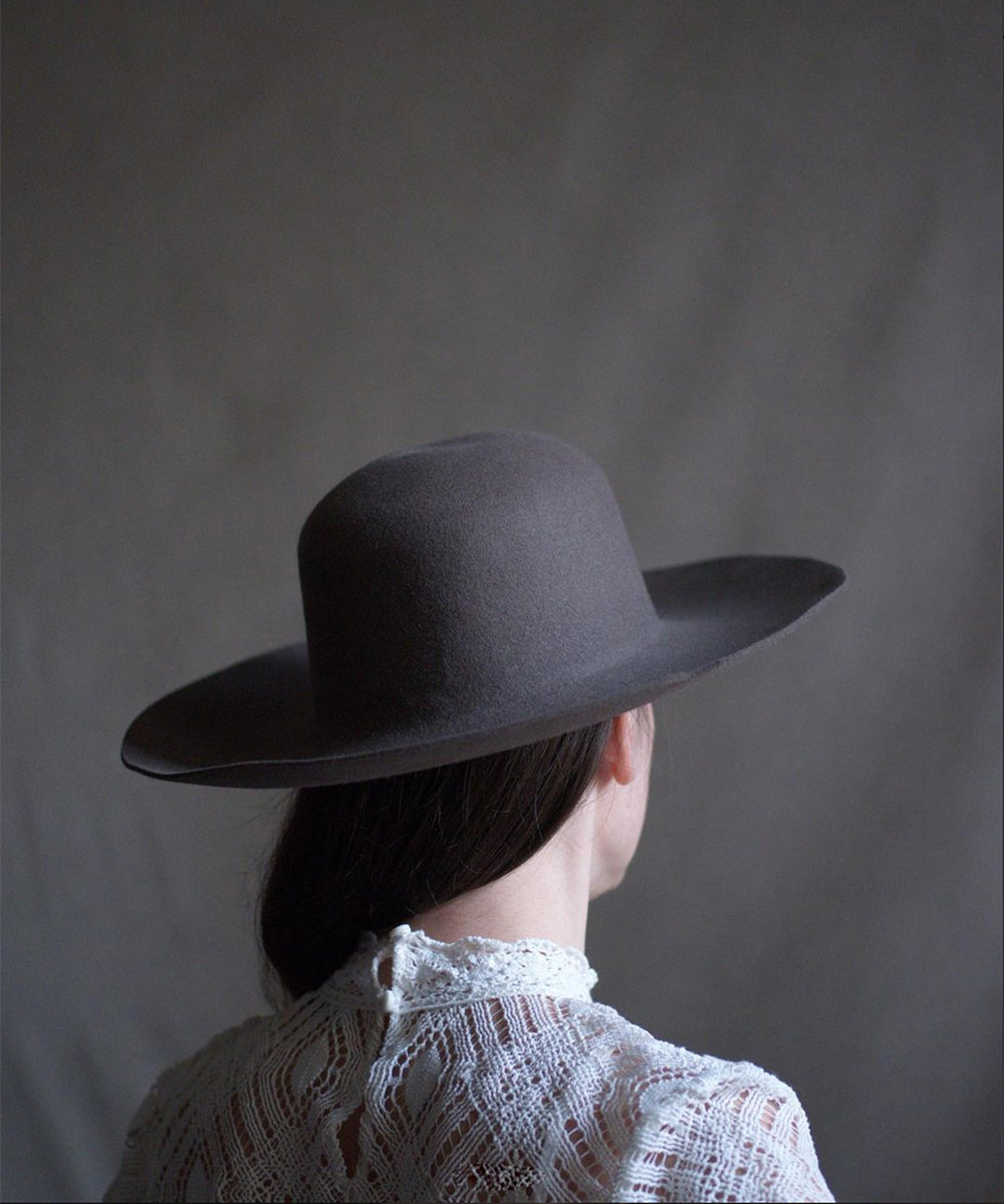 Italian Artisans Col. / Wide Brim Hat / Rabbit Fur Felt