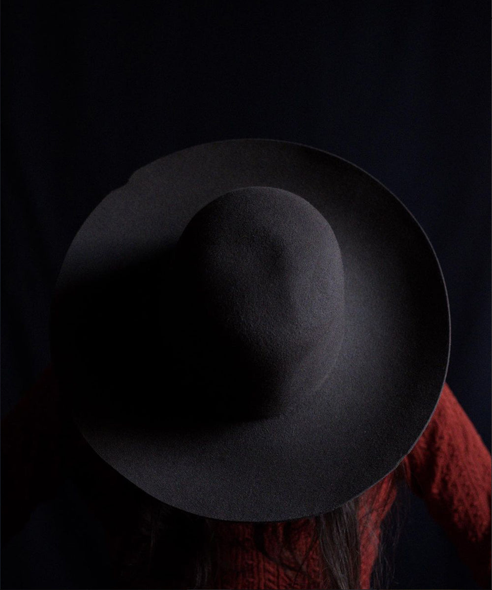 Italian Artisans Col. / Wide Brim Hat / Rabbit Fur Felt