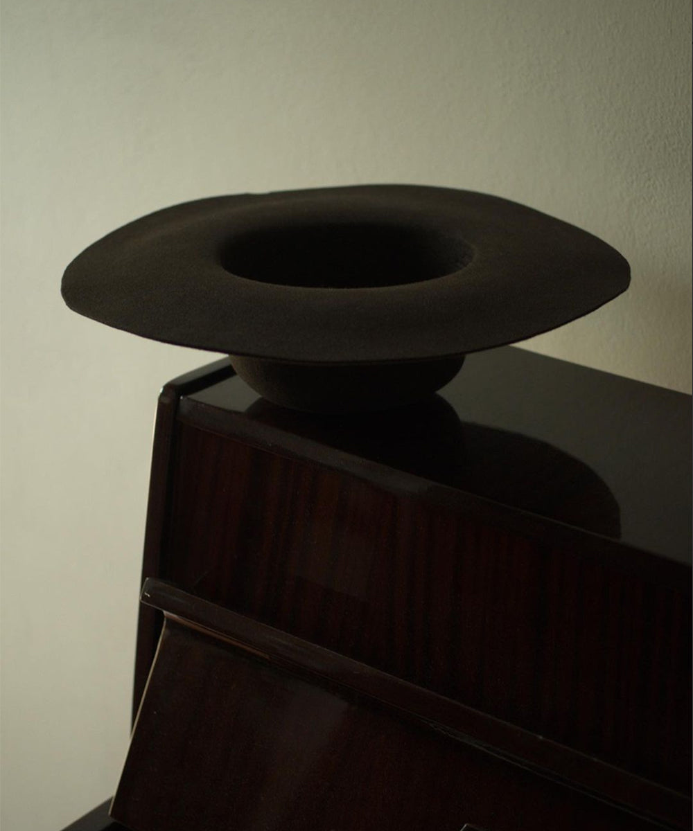 Italian Artisans Col. / Wide Brim Hat / Rabbit Fur Felt