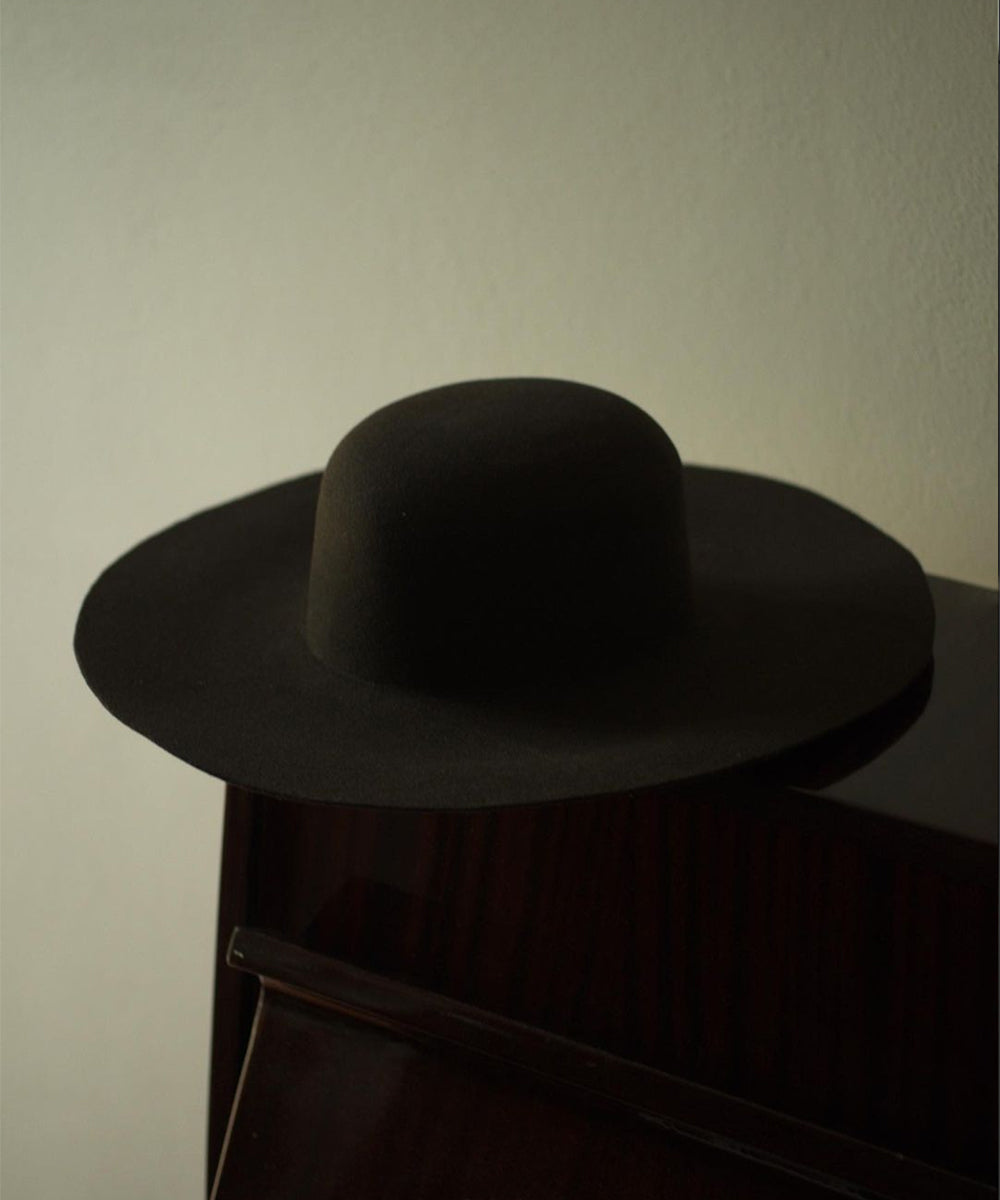 Italian Artisans Col. / Wide Brim Hat / Rabbit Fur Felt