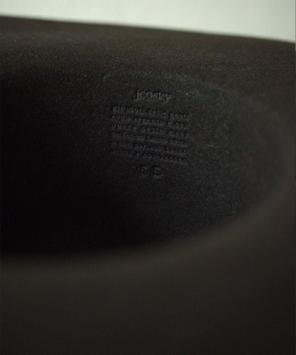 Italian Artisans Col. / Wide Brim Hat / Rabbit Fur Felt