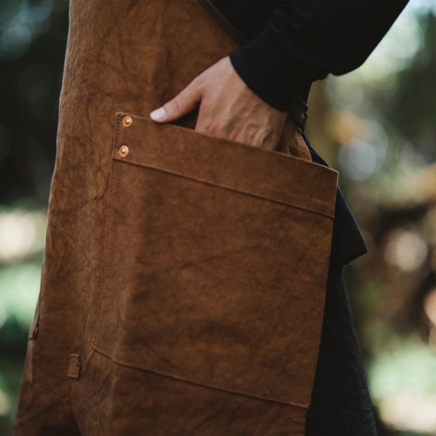 【アウトレット】Natural Dye Col. / 15.2oz Heavy weight / Work Apron