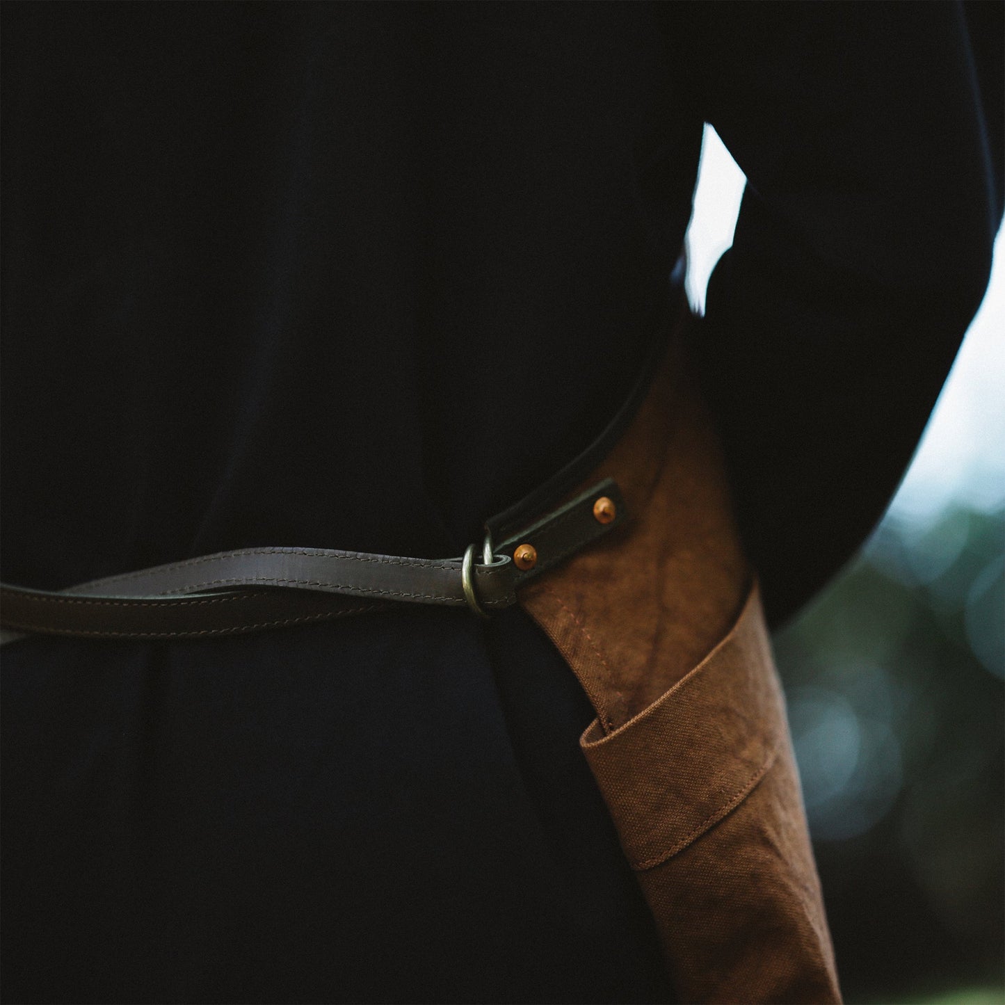 【アウトレット】Natural Dye Col. / 15.2oz Heavy weight / Work Apron