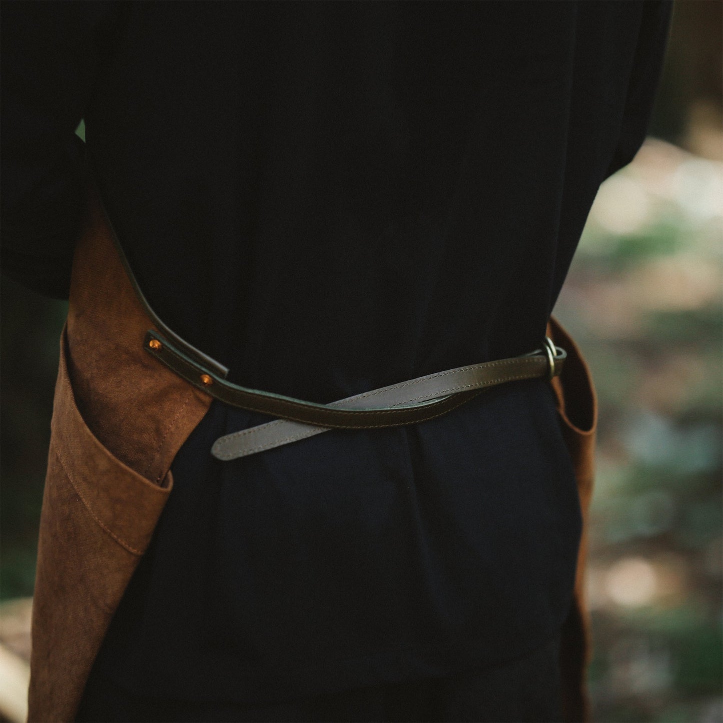【アウトレット】Natural Dye Col. / 15.2oz Heavy weight / Work Apron