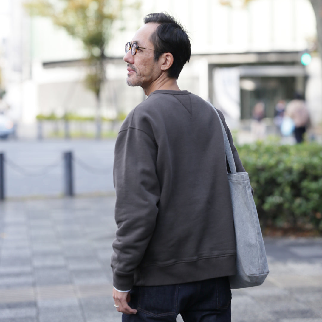 【アウトレット】Exclusive Col. / 12oz Wakayama " Tsuri-Ami " Sweat / Garment Dye