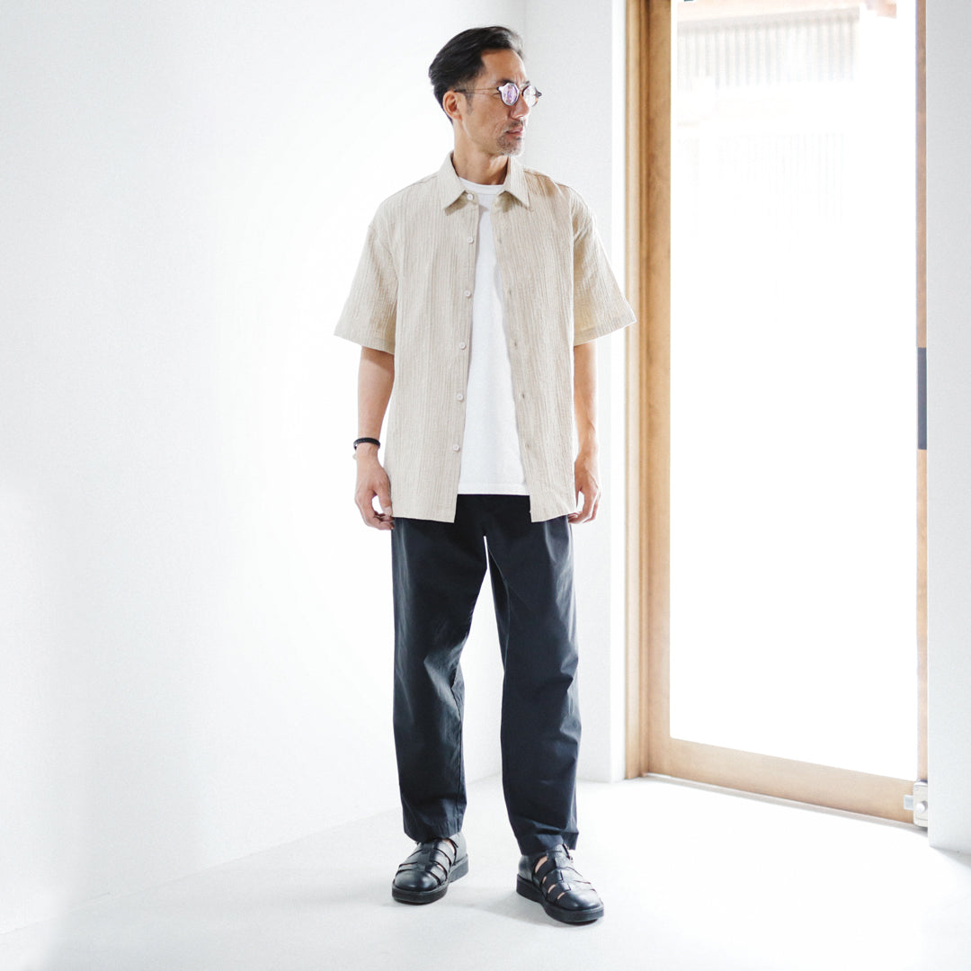 Classic Col. / Cotton Linen Shirt S/S