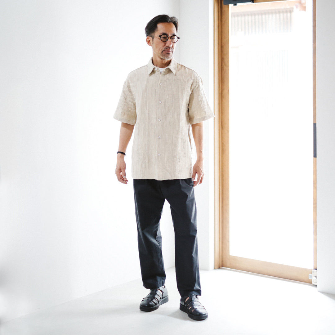Classic Col. / Cotton Linen Shirt S/S