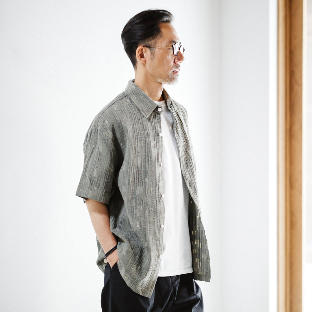 Classic Col. / Cotton Linen Shirt S/S