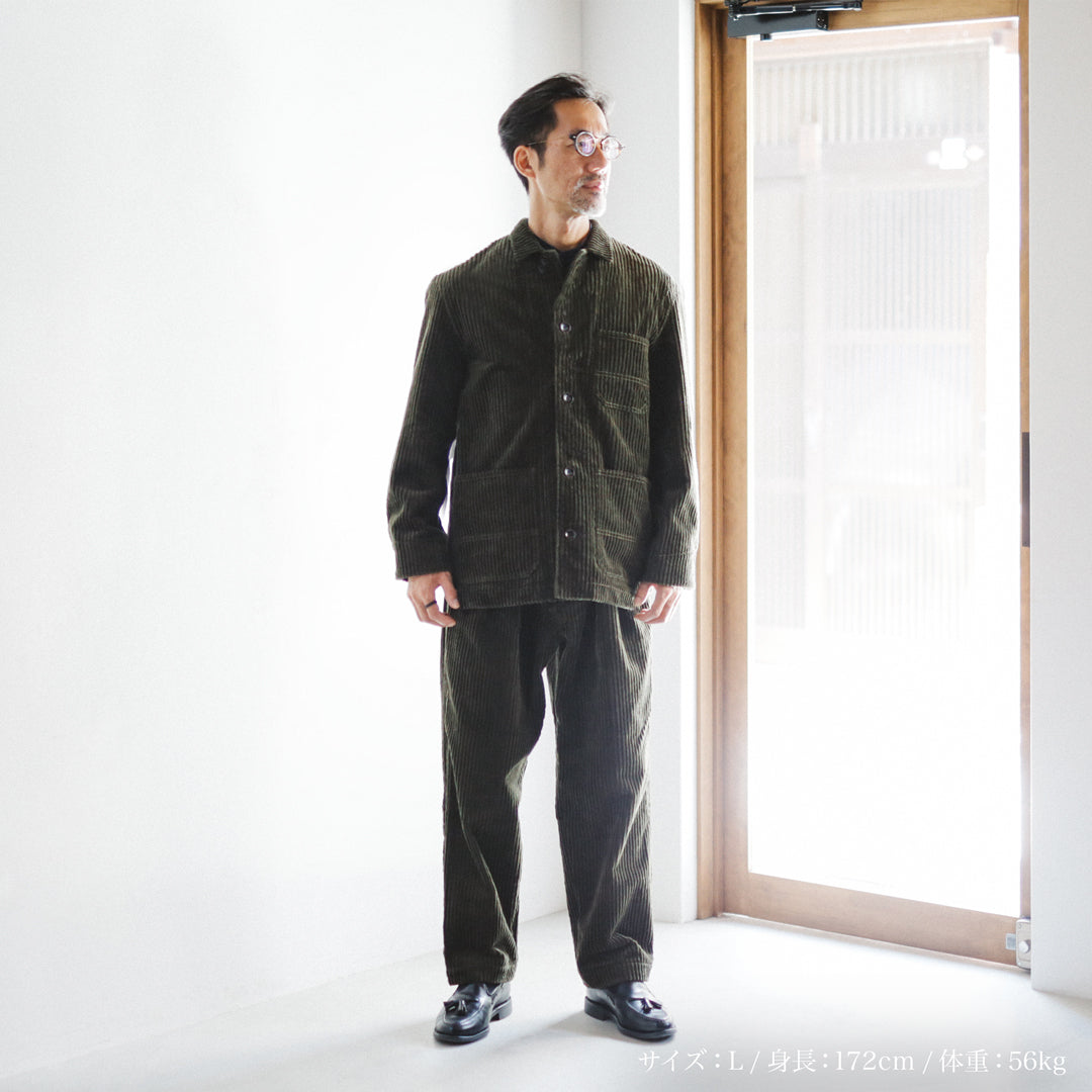 Limited Edition Col. / " Extra-Wide Corduroy " Coverall