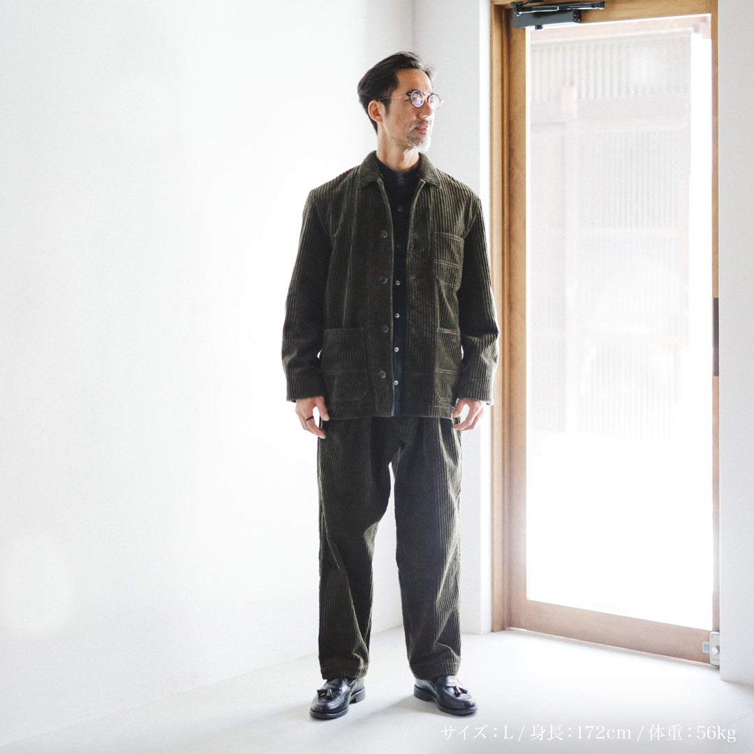 Limited Edition Col. / " Extra-Wide Corduroy " Slacks