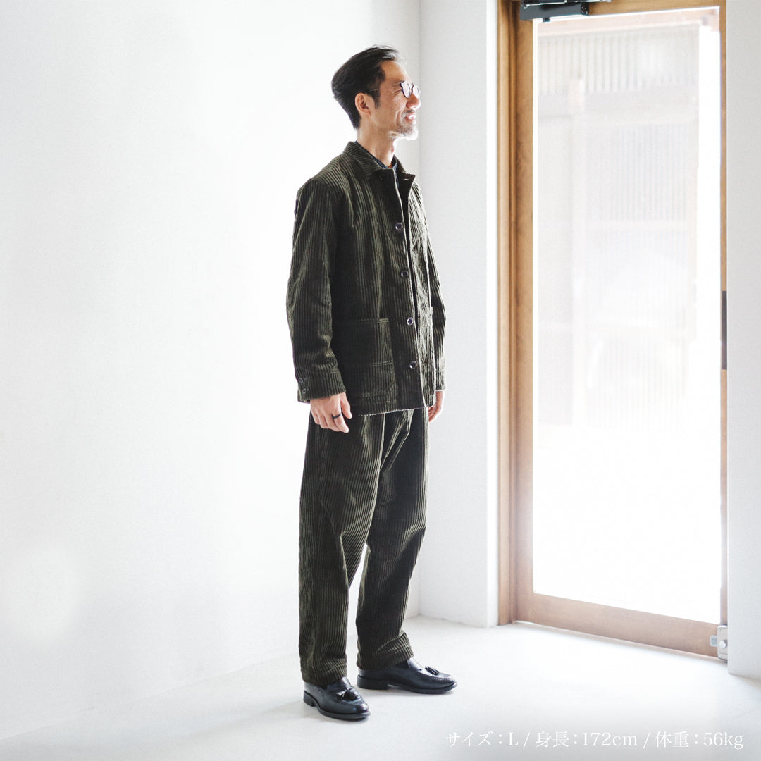Limited Edition Col. / " Extra-Wide Corduroy " Slacks