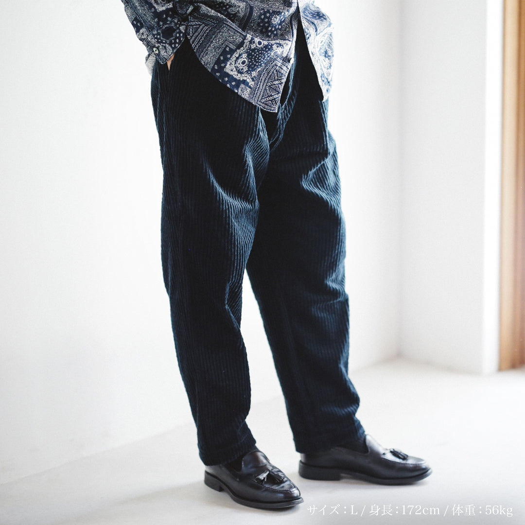 Limited Edition Col. / " Extra-Wide Corduroy " Slacks