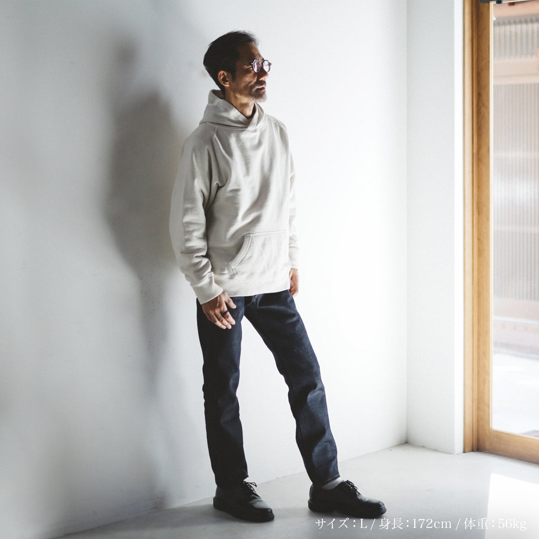 Exclusive Col. / 12oz Wakayama " Tsuri-Ami " Pullover Hoodie / Garment Dye