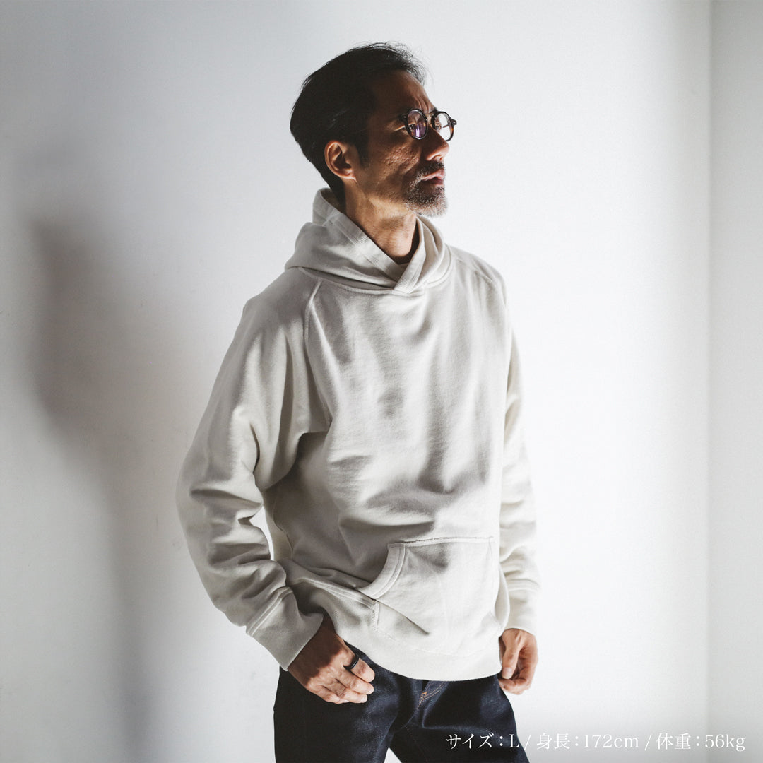 Exclusive Col. / 12oz Wakayama " Tsuri-Ami " Pullover Hoodie / Garment Dye