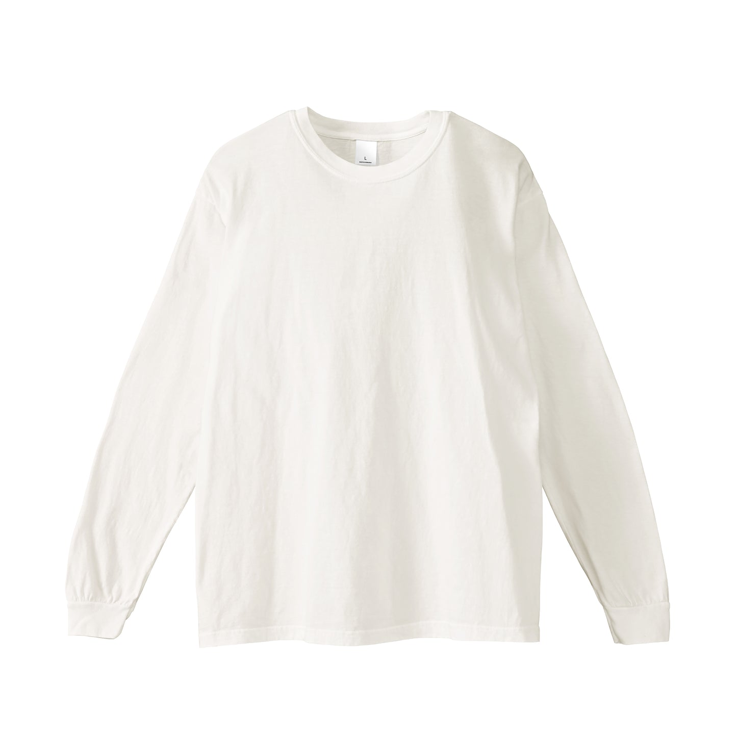 【アウトレット】Classic Col. / Garment dye Long sleeve