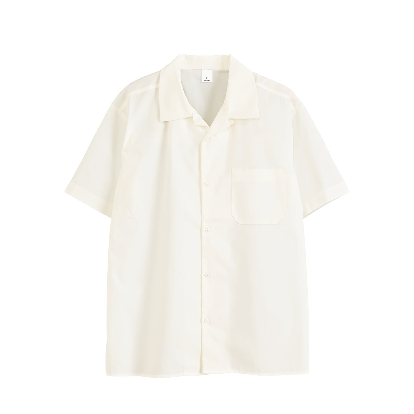 Classic Col. / Open collar shirt S/S