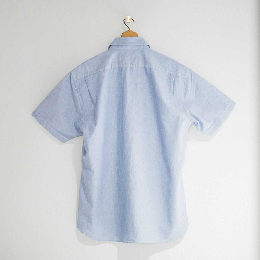 Classic Col. / Cotton-Oxford Button down Shirt S/S