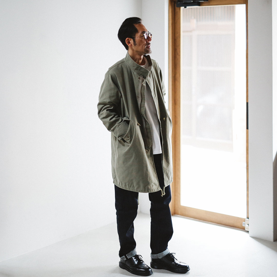 Limited Edition Col. / 8.5oz Okayama Back Satin Mods Coat