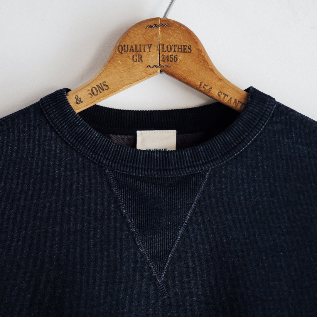 AW25 / Limited Edition Col. / 15.5oz "Amami Doro-Zome" Denim Sweat
