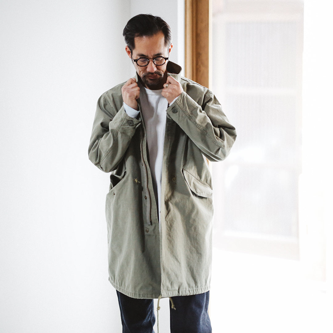 Limited Edition Col. / 8.5oz Okayama Back Satin Mods Coat