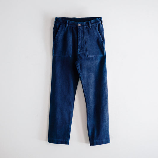 Limited Edition Col. / Sashiko Indigo Heavy weight Work Pants