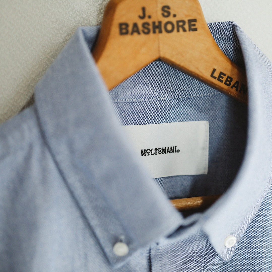 Classic Col. / Cotton-Oxford Button down Shirt S/S