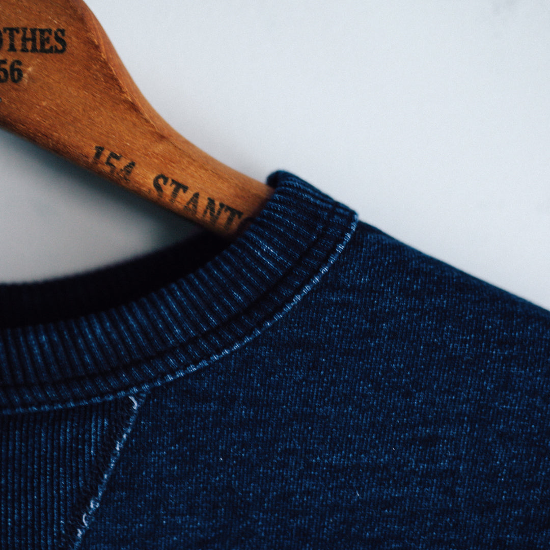 Indigo Dye Col. / 15.5oz Denim Sweat