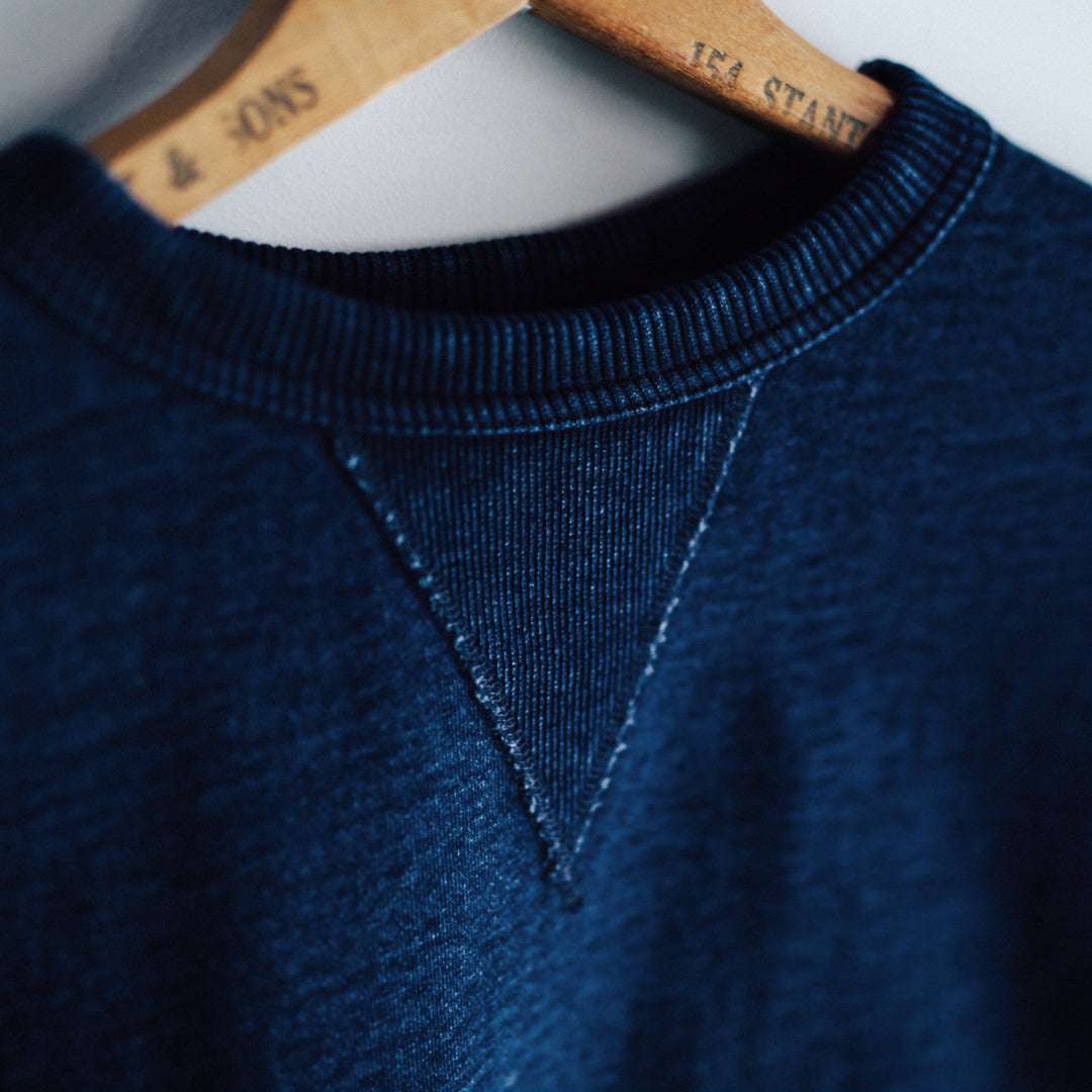 Indigo Dye Col. / 15.5oz Denim Sweat