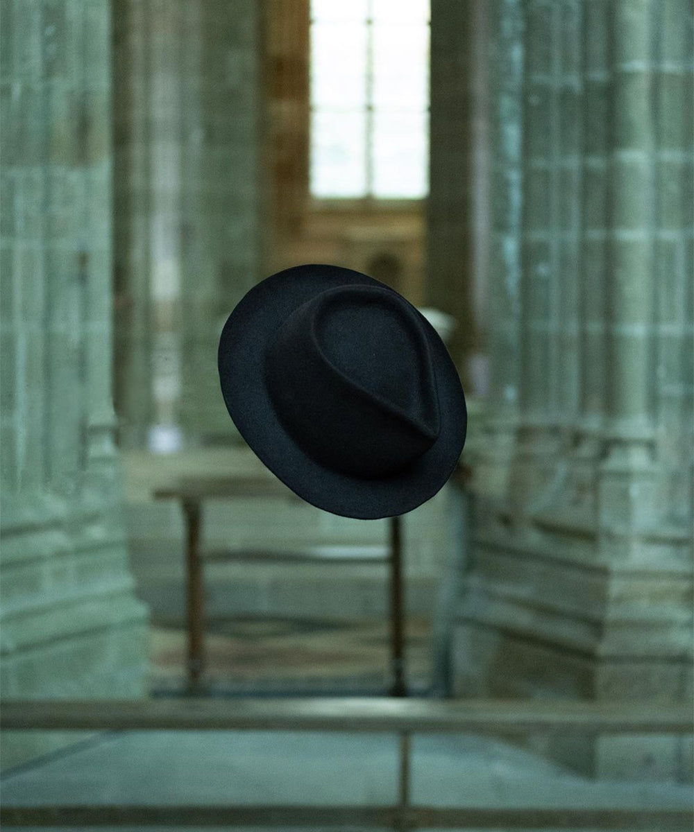 Italian Artisans Col. / Fedora Hat / Rabbit Fur Felt