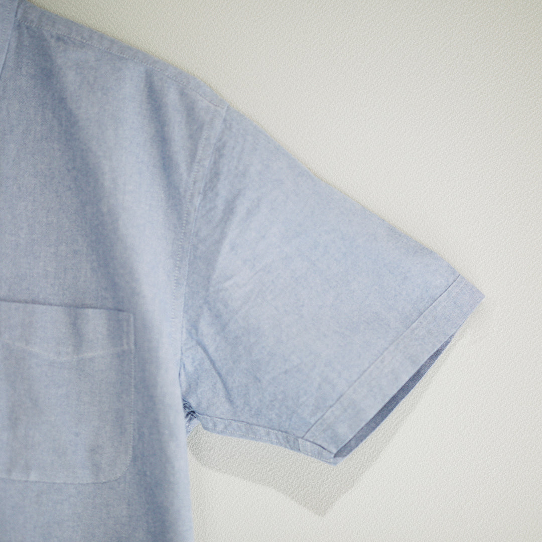 Classic Col. / Cotton-Oxford Button down Shirt S/S