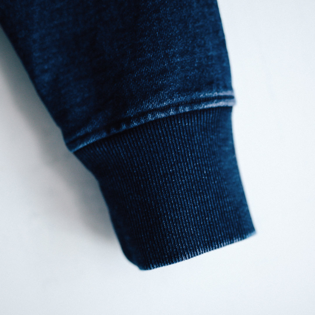 Indigo Dye Col. / 15.5oz Denim Sweat