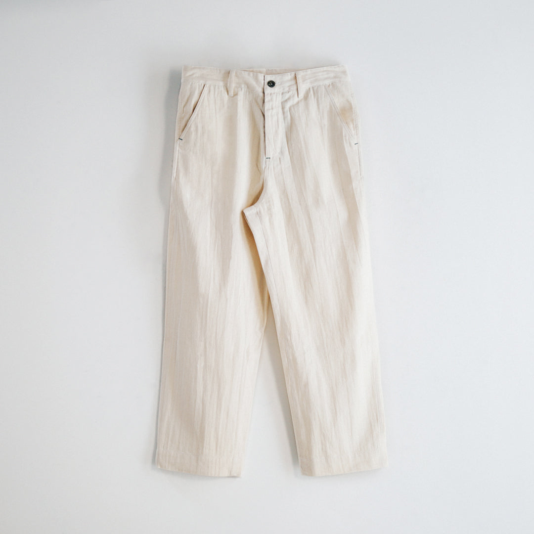 Herringbone Col. / Work Pants
