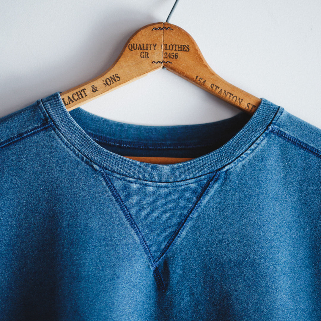 Indigo Dye Col. / Denim T-shirt - No.1