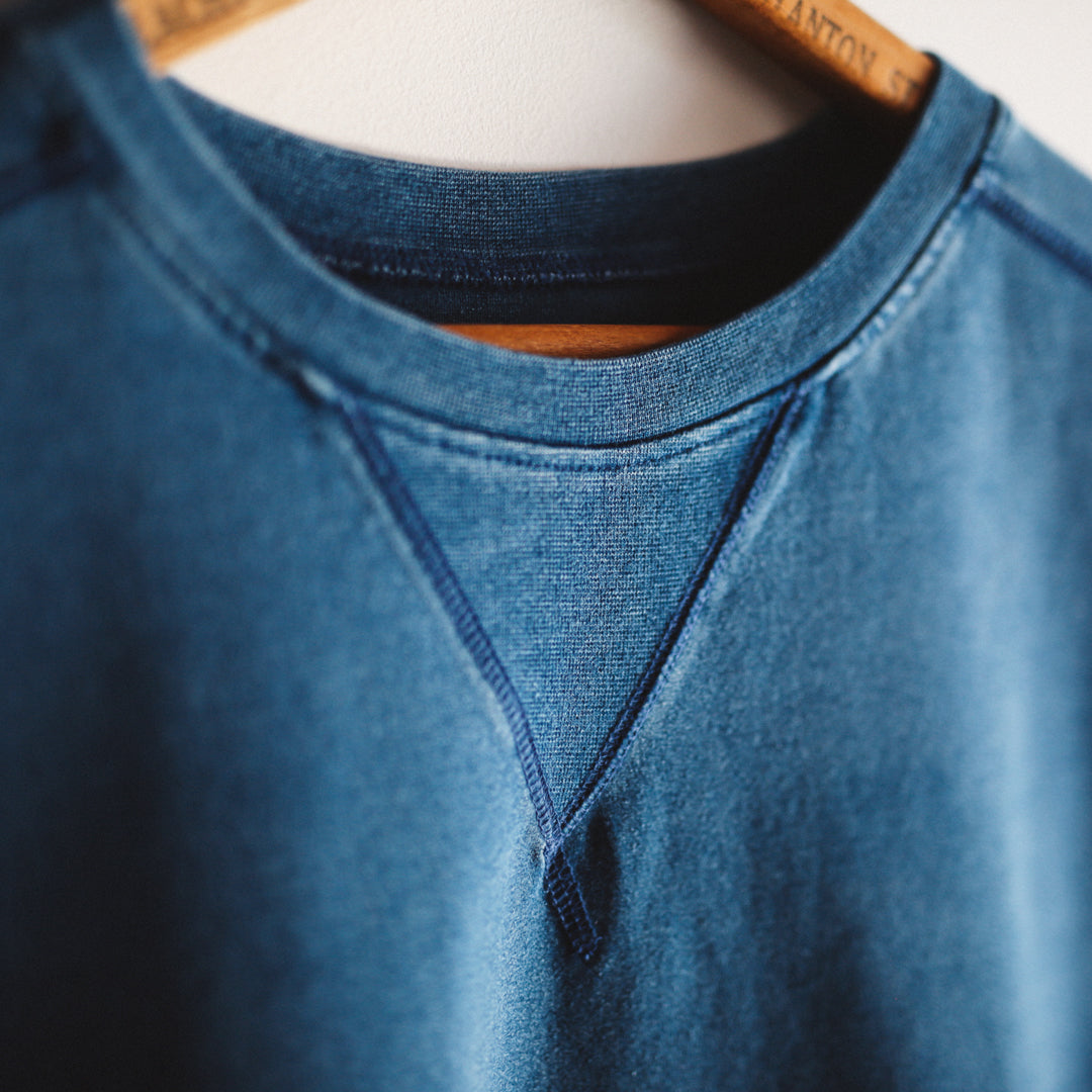 Indigo Dye Col. / Denim T-shirt - No.1