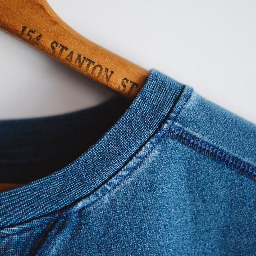 Indigo Dye Col. / Denim T-shirt - No.1