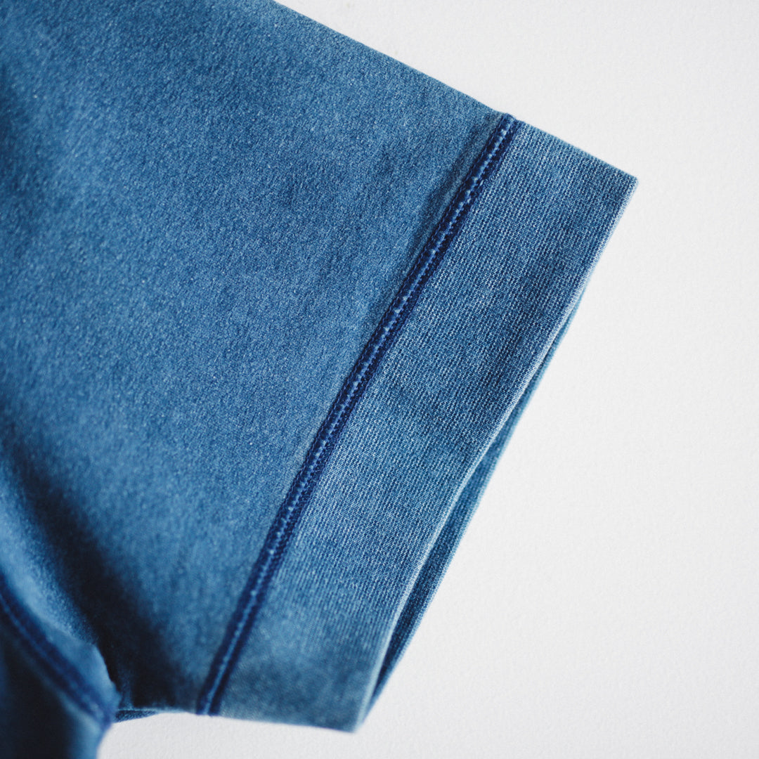 Indigo Dye Col. / Denim T-shirt - No.1