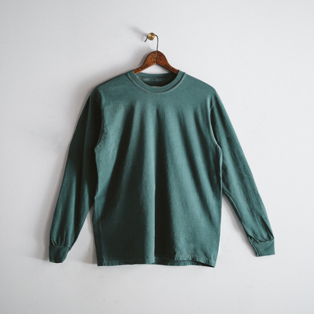 【アウトレット】Classic Col. / Garment dye Long sleeve