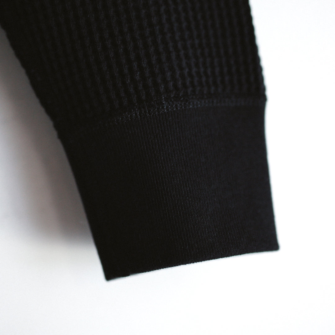Classic Col. / Heavyweight waffle long sleeve